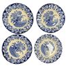 Image 2 : 7pcs Of Vintage Blue White Royal Doulton & Doulton Lambeth Porcelain Ware (Bowl & Plates)