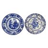 Image 4 : 7pcs Of Vintage Blue White Royal Doulton & Doulton Lambeth Porcelain Ware (Bowl & Plates)