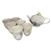 Image 3 : 25pcs Of Lennox Porcelain Dishware: Bowl, Cups, Teapot, Salt Peppers, Plates, & More