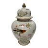Image 2 : 6pcs Of Abbott Hummingbird Themed Porcelain Ware: Teapot, Lidded Jar, Creamer, Sugar Container, Cups