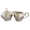 Image 5 : 6pcs Of Abbott Hummingbird Themed Porcelain Ware: Teapot, Lidded Jar, Creamer, Sugar Container, Cups