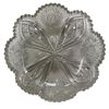Image 4 : 2pcs Of Vintage Brilliant Cut Crystal Center Piece Bowls