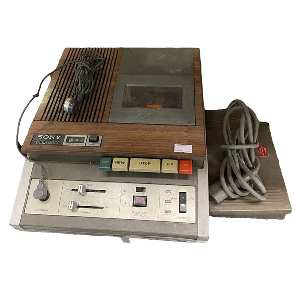 Vintage Sony Transcriber BM-25A