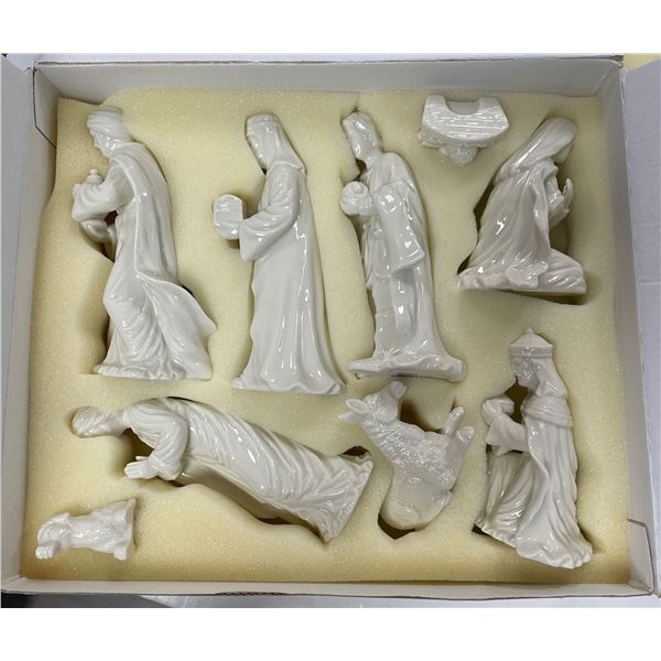 Vintage Mikasa Nativity Scene Porcelain Figurines
