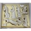 Image 1 : Vintage Mikasa Nativity Scene Porcelain Figurines