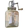 Image 1 : Imperial Quarts Blow Butter Churn Co. Made in England Glass Churner