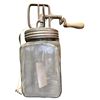 Image 1 : Dazey Churn & MFG Co. St Louis USA 3Q Glass Butter Churner