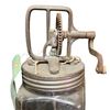 Image 2 : Dazey Churn & MFG Co. St Louis USA 3Q Glass Butter Churner