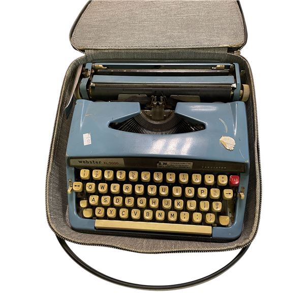 Webster XL-5000 Tabulator Typewriter Vintage