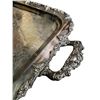 Image 5 : 2 Trays and Antique Italian Glass & Silver Plated Wine Claret Jug