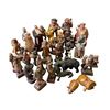 Image 1 : Large Collection of Quebecois= Folk Art Wood Carvings