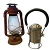 Image 1 : Lot of 2 Vintage Lamps Winged Wheel No. 500 & Conger Lantern Co