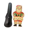 Image 1 : Antique Cardboard Santa Claus and Violin Case
