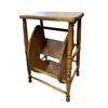Image 1 : Antique Wood Fold Out Step Stool