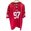 Image 1 : San Francisco 49'ers Nick Bosa #97 Football NFL Nike Jersey Size Large