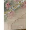 Image 2 : Vintage Victorian Women in Fascinator Hat Pastel Artist Signed 16"x19"