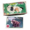 Image 1 : 2 Antique Toys Bruno the Walking Bear & Mama & Pups Alps Made in Japan