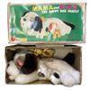Image 3 : 2 Antique Toys Bruno the Walking Bear & Mama & Pups Alps Made in Japan