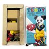Image 3 : 2 Antique Battery Operated Toys Scampy Pup and Teddy Balloon Blowing Bear