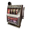 Image 1 : Vintage Nevada Buckaroo Bank 777 Slot Machine Toy