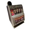 Image 2 : Vintage Nevada Buckaroo Bank 777 Slot Machine Toy