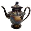 Image 2 : W.M Mounts Silver Plated Tea Pots (x2) with Milk and Sugar Set