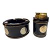 Image 1 : Ronson Handmade Florentine Ceramic Table Lighter and Ashtray Combo