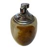 Image 2 : 2 Piece Lighter Set Evans Carved White Stone and Carved Marble Lighter