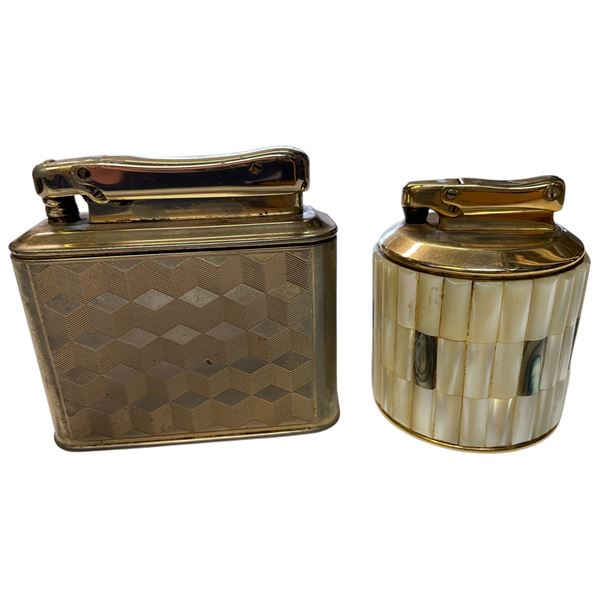 2 Table Lighters Made By Calibri Mother of Pearl is a MonoGas 25