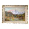 Image 1 : Scenic Oil Painting Signed Signed Don Rice 77
