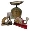 Image 1 : Lot of 3 Scales Jiffy-Way Egg Scale, Ideal Postal and Salter 34 Weigh Scale
