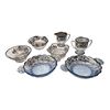 Image 1 : Silver Inlay Candy Dishes Collection of 7 Vintage Pieces