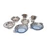 Image 2 : Silver Inlay Candy Dishes Collection of 7 Vintage Pieces