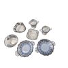 Image 3 : Silver Inlay Candy Dishes Collection of 7 Vintage Pieces