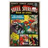 Image 1 : Vintage Steel Sterling Man Of Steel Aug No.49 12cent Comic Book