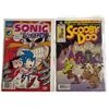 Image 1 : 2 Comi Books: Scooby Doo Jan 2 & Sonic The Hedgehog Fist Fast Issue Mar No.1