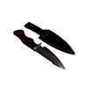 Image 2 : Vintage Damascus Knife With Sheath
