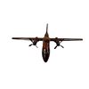 Image 3 : Vintage Carved Wooden Airplane