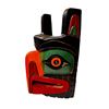 Image 3 : Darren Yelton First Nations Carved Thunder Bird Mask