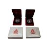 Image 1 : 2 Canadian 1974 Winnipeg 100th Anniversary Coins 50% silver 23.3 grams