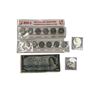 Image 1 : Assorted Canadian Currency: 1954 $5 Bill, Year 2000 Millennium Quarters, & 2 Vancouver Collector $1