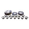 Image 1 : 36 Pcs Of Vintage Royal Crown Derby Chinaware: Teacups & Plates