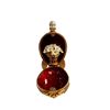 Image 2 : Joan Rivers Faberge Egg 2001 Inspired (Red With Purple Stone Accent)