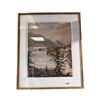 Image 1 : Framed Watercolor Valley Scene Unsigned