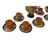 Image 2 : Japanese Dragon Tea Set 6 Cups and Saucers Milk and Sugar and Teapot