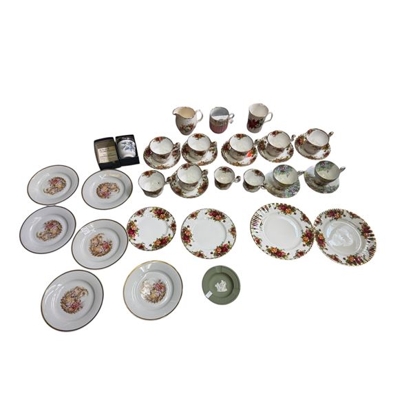 Assorted Vintage Poreclain Wear Royal Albert Paragon Wedgewood and More