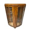 Image 1 : Vintage Curved Front 3 Tier Display Cabinet