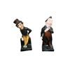 Image 1 : 2 Vintage Porcelain Figurines: Doulton "Jingle" & Royal Doulton Pecksniff