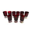 Image 1 : 9 Ruby Red Glasses