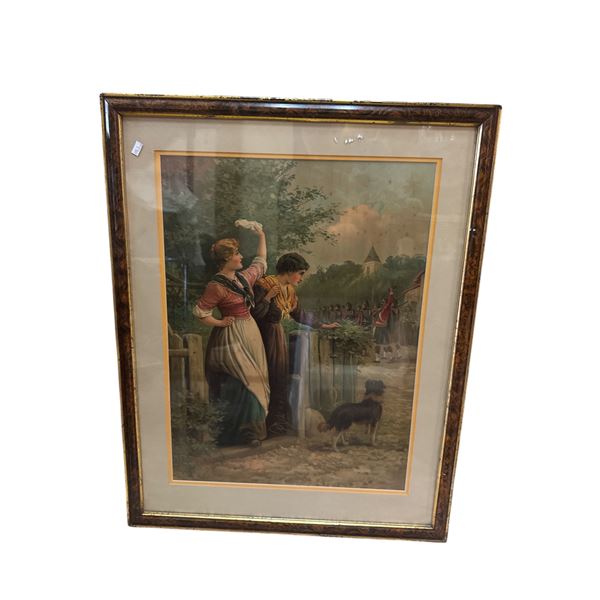 Vintage Framed Print